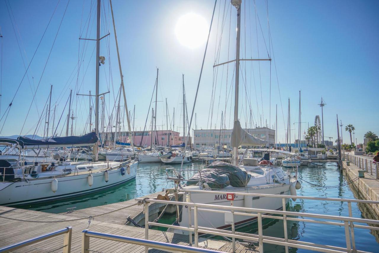 Le Scale Sul Porto . Marina Centro Storico. Ac Apartment Cagliari Bagian luar foto